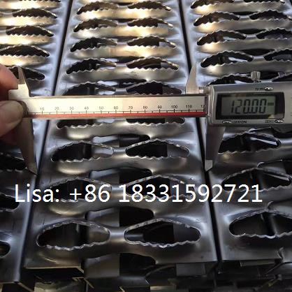 Diamond hole safety grating -width