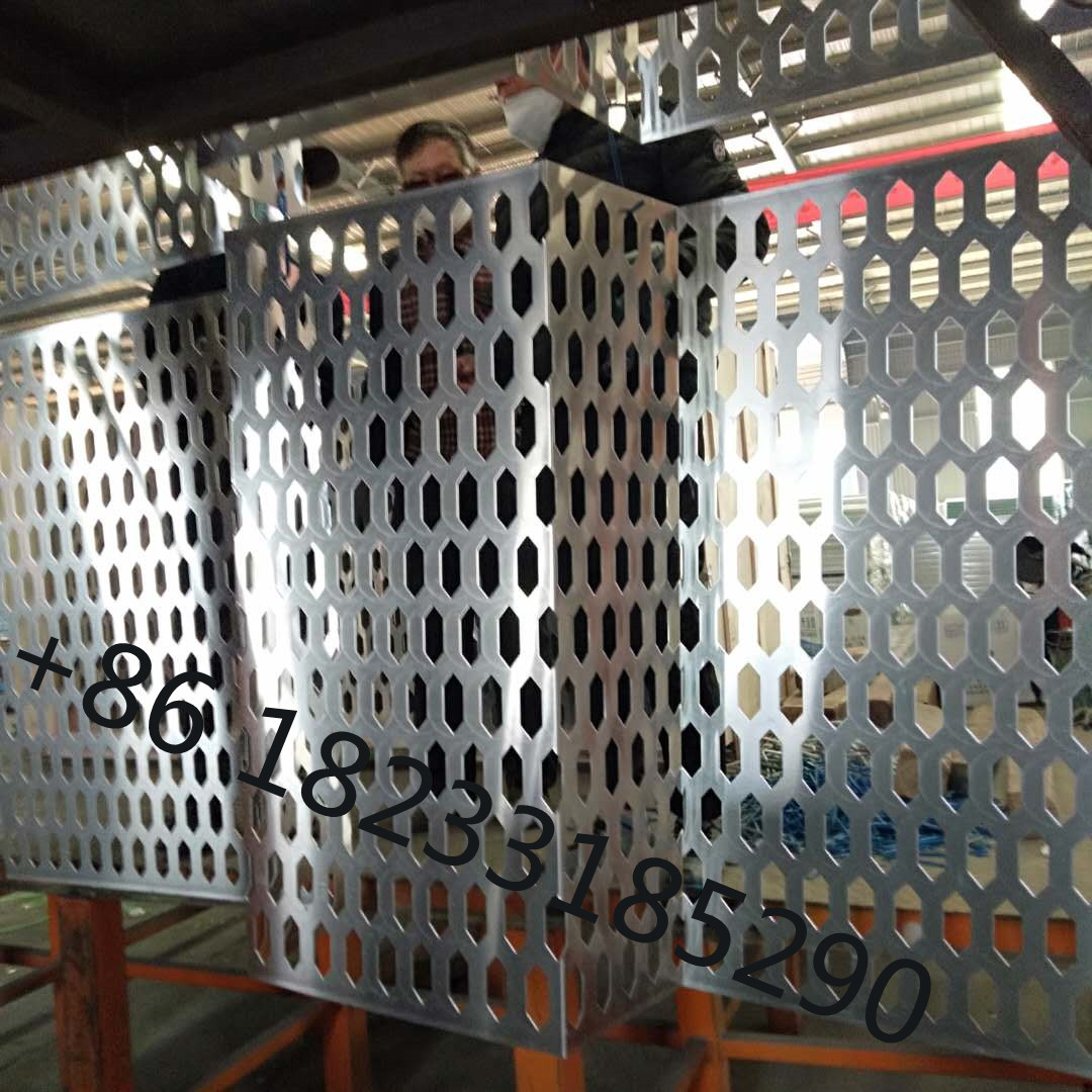 bending perforated metal panel
