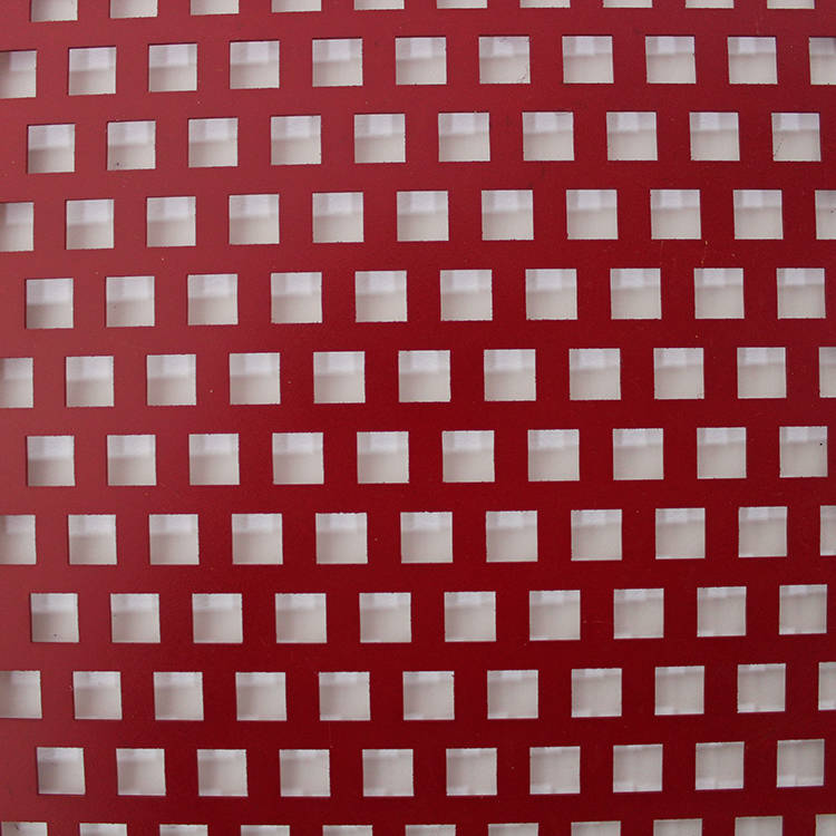Square Staggered Perforated Metal 